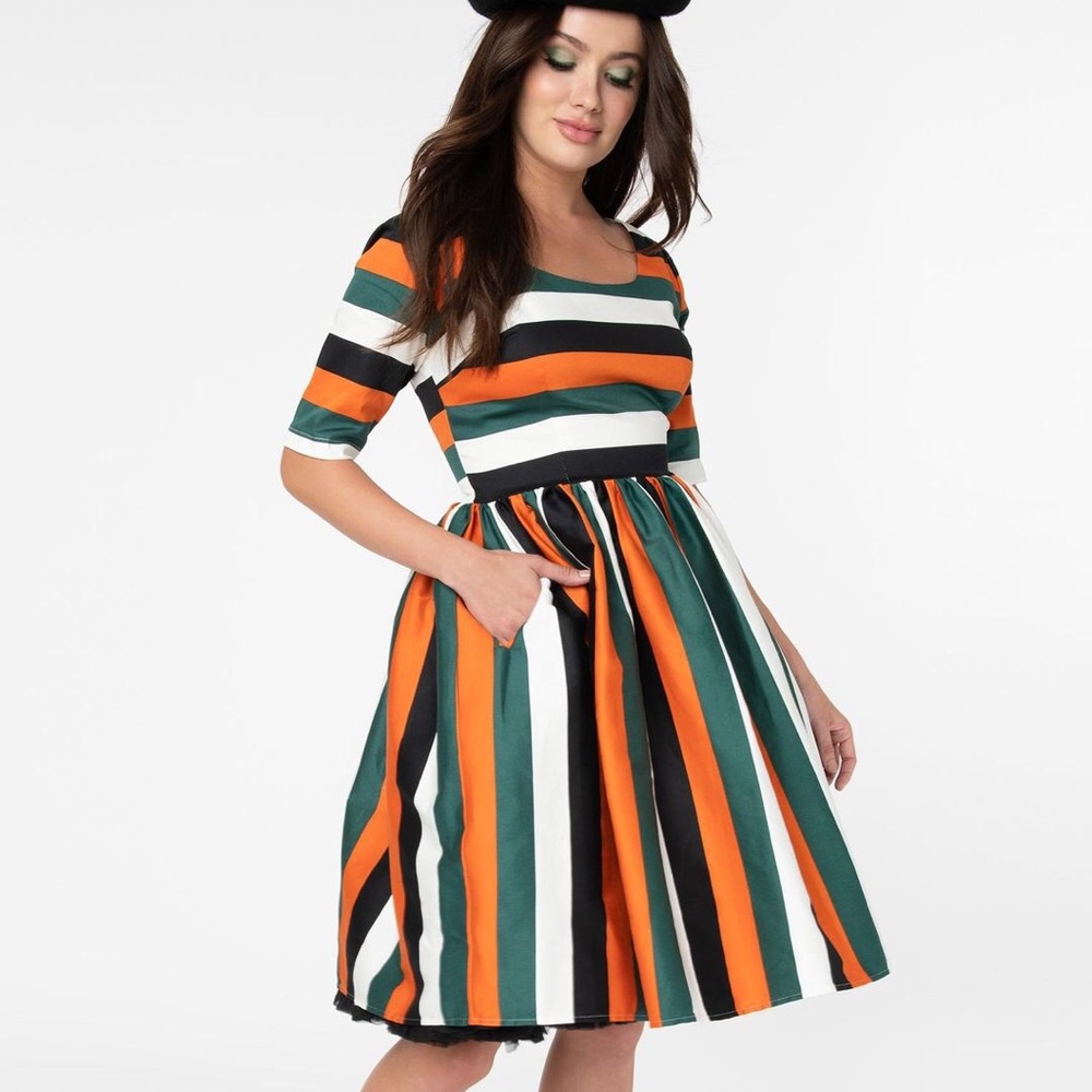 Collectif Halloween Amber Lea Dress XXS UK 6
